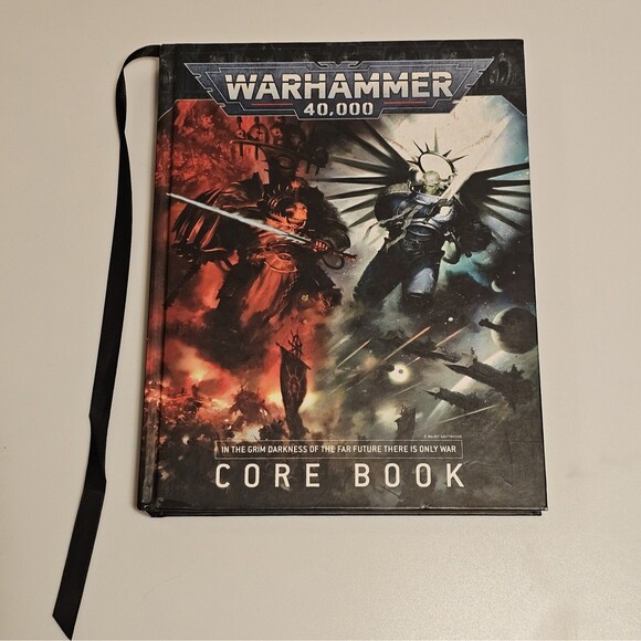 Warhammer 40,000 - 40K Core Book Hardcover W/ Ribbon Mark - Games Workshop 2020 - Picture 1 of 7
